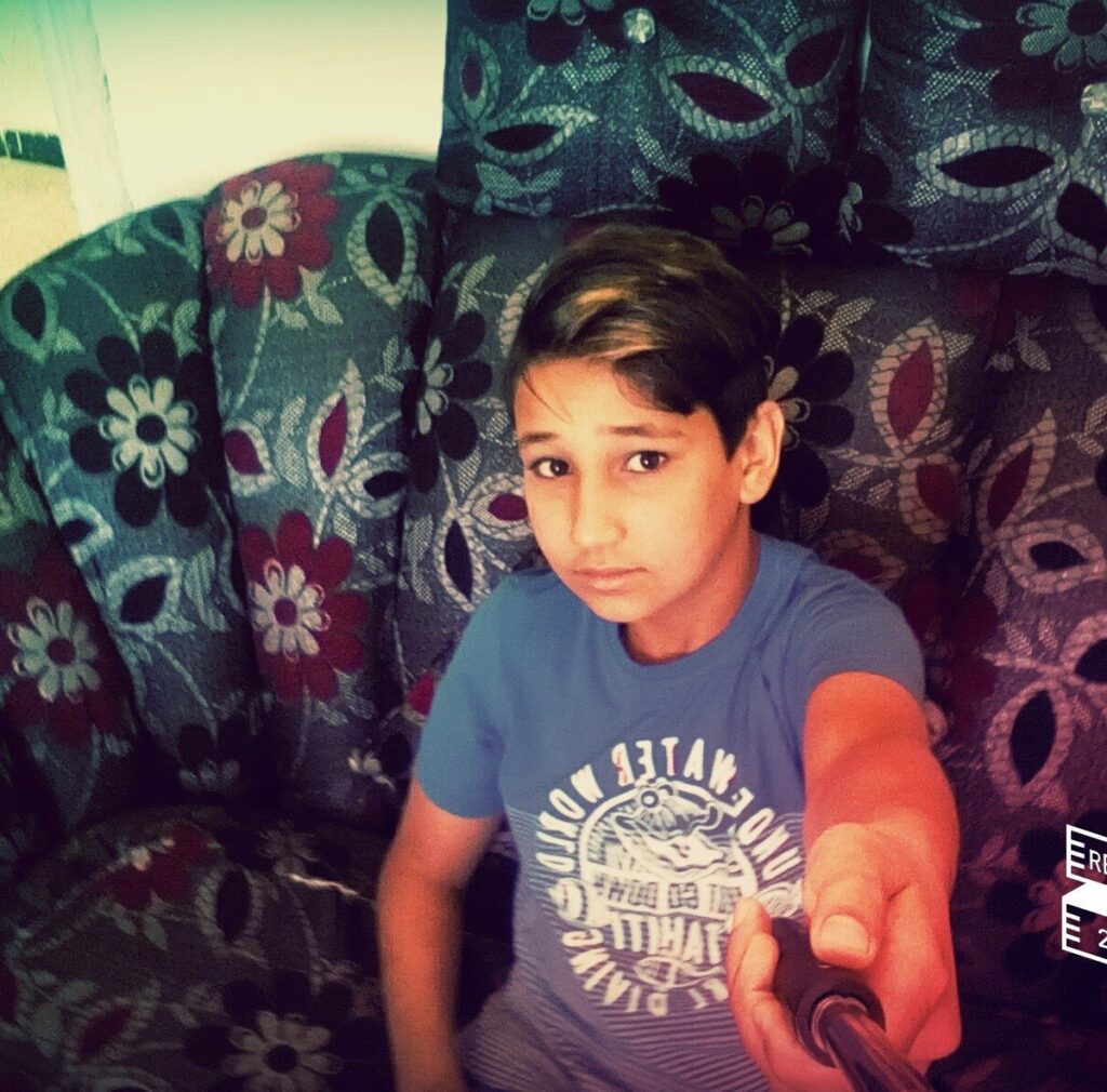 صورة لضياء في سن الطفولة