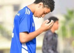 وفاة اللاعب المصري الشاب معتصم زكريا بعد حادث مأساوي أثناء توزيع التمور
